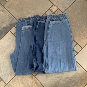 Three pairs of Cabin Creek jeans